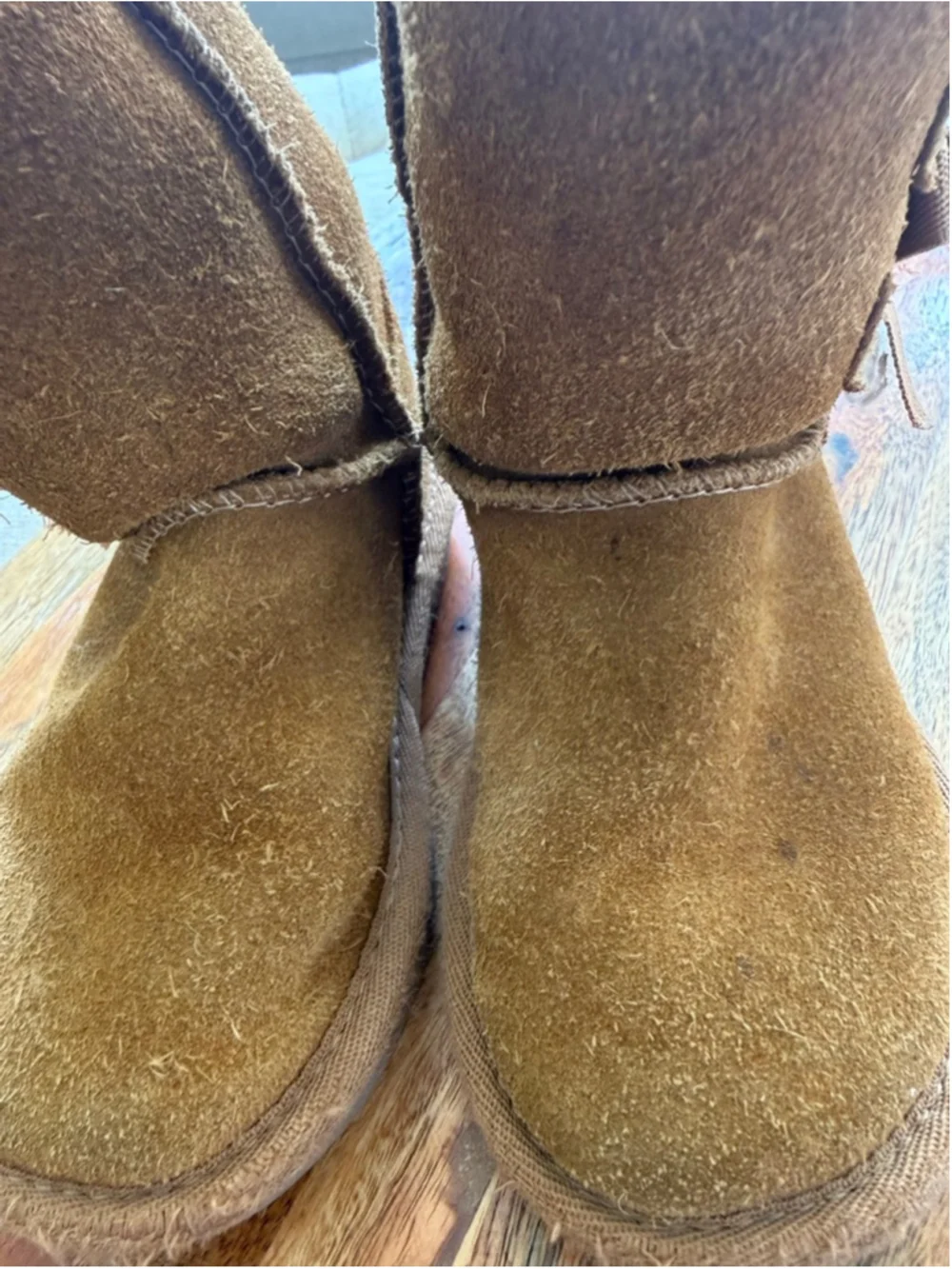Baby Koolaburra by UGG Brown Boots with Bows Size 7